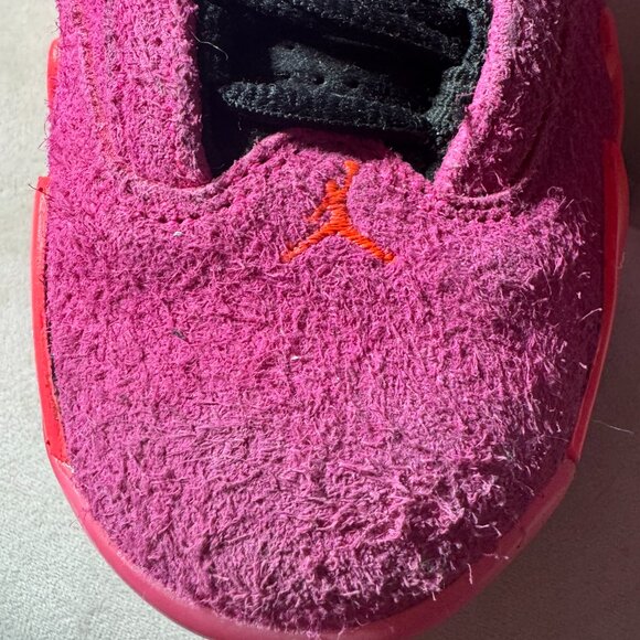 Hot pink Jordan 14s - Picture 6 of 11